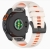 Garmin náhradní řemínek - silikonový - 22mm pro řadu Fénix - oranž/bílá Garmin náhradní řemínek - silikonový - 22mm pro řadu Fénix - oranž/bílá