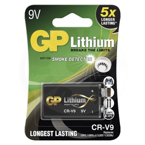 GP Photo Lithium Battery CR - V9