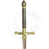 ORNAMENTAL FANTASY SWORD WITH WALL STAND (ZS639B) ORNAMENTAL FANTASY SWORD WITH WALL STAND (ZS639B)