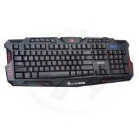 Marvo - herní drátová klávesnice K636, RGB, US