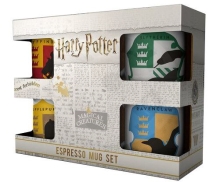 Hrnek - Harry Potter House Pride Espresso set 4ks 110ml
