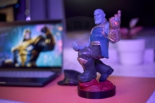 Exquisite Gaming Cable Guy Marvel Thanos 20cm (1)