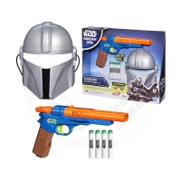 Nerf Glowstrike Star Wars The Mandalorian and Grogu - The Mandalorian Maska &amp; Blaster Set