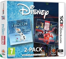 Disney Frozen Big Hero 6 Double pack (3DS)