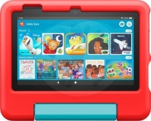 Amazon Fire 7 Kids - dětský tablet, 32 GB (2022) - červená