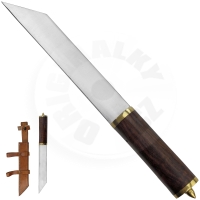 Masivní vikingský sax "WOLF'S FURY" s pouzdrem