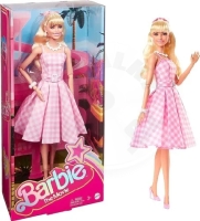 Mattel Barbie: The Movie - Collectible Doll Margot 
Robbie as Barbie in Pink Gingham Dr