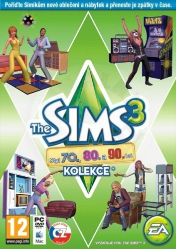 The Sims 3: 70., 80. a 90. léta kolekce (PC/Mac) (32919)