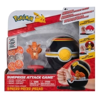 Pokémon Surprise Attack Game Vulpix + Luxury Ball