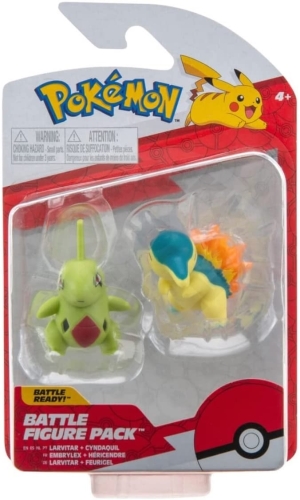 Pokémon - Battle Figure Pack (Cyndaquil & Larvitar)