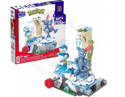 Mattel Mega Pokemon - Piplup a Sneasel's Snow Day (HKT20)