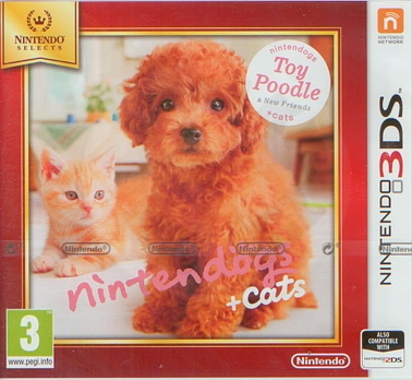 Nintendogs + Cats - Toy Poodle & new Friends (3DS) (18790)