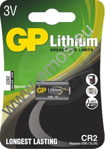 GP Photo Lithium Battery CR2 (10358)