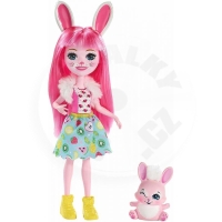 Mattel Enchantimals Mini Doll - Bree Bunny &amp; Twist (FXM73)
