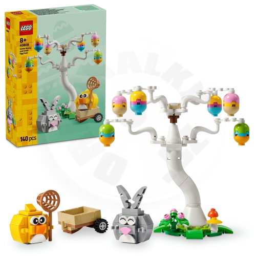 LEGO® Iconic 40808 Velikonoční zajíček, kuřátko a sběr vajíček_(1)