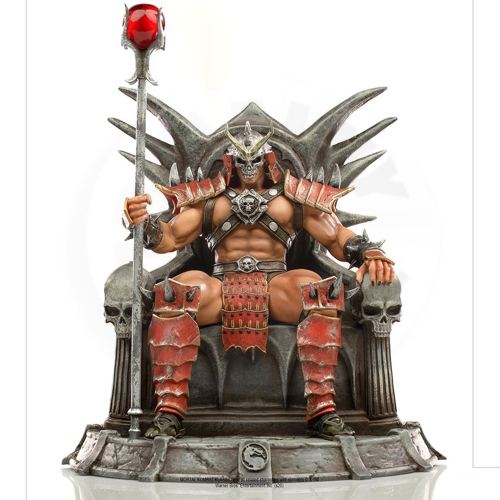Iron Studios Figurka - Shao Khan Deluxe - Scale 1/10 - Mortal Kombat