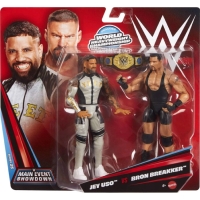WWE Main Event Showdown Series 25 Bron Breakker vs Jey Uso 2 figurky