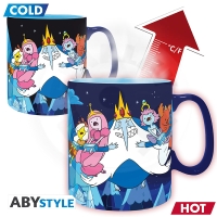 ADVENTURE TIME - Mug Heat Change - 460 ml x2 cardboard box