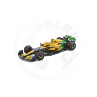 Bburago - RACE Formule F1 v dekorativním boxu, McLaren MCL38 (2024) Senna Edition, #4 Norr Bburago - RACE Formule F1 v dekorativním boxu, McLaren MCL38 (2024) Senna Edition, #4 Norr