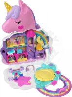 Mattel Polly Pocket Mini - Rainbow Unicorn Salon (HKV51)