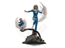 Iron Studios soška  Invisible Woman and Franklin 28 cm