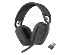 Logitech Zone Vibe 100 bezdrátový headset - šedá Logitech Zone Vibe 100 bezdrátový headset - šedá