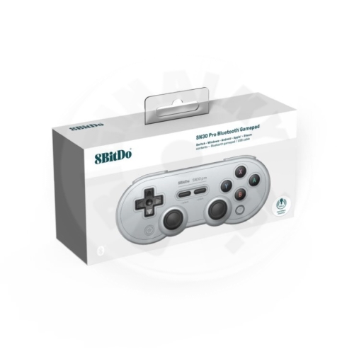8BitDo SN30 Pro Gamepad Hall Effect Gray(Switch/PC/Mac/Android)