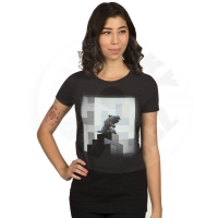 Jinx women´s t-shirt Minecraft One Wolf Moon