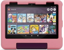 Amazon Fire HD 8" dětský tablet, 32GB, (r. 2024, rodičovská kontrola) - růžová