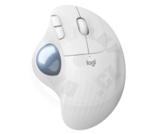 Logitech bezdrátový trackball ERGO M575 (PC) - bílá