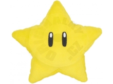 Plyšák - Super Mario Super Star 18 cm