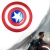 Štít Steva Rogerse "CAPTAIN AMERICA" hliníková slitina HQ Štít Steva Rogerse "CAPTAIN AMERICA" hliníková slitina HQ