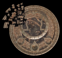 Dark Horse The Uncharted - Cipher Disk Deluxe Circular Puzzle - 500 dílků