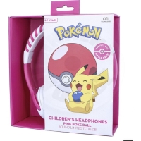 OTL - Pokémon náhlavní dětská sluchátka - růžová