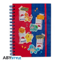 POKEMON - Notebook A5 Spirale "Blue &amp; Red Partners"
