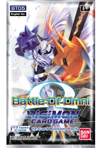Digimon TCG - Booster Pack - Battle of Omni BT05 - EN