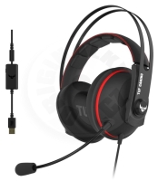 ASUS TUF Gaming H7 Core - červená (PC/PS4/PS5/XONE)