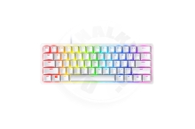 Razer Huntsman Mini Mercury Edition, lineární optický snímač (Red Switches) (DE), bílá