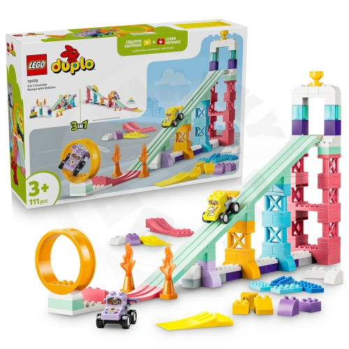 LEGO® DUPLO® 10478 Kreativní rampy s autíčky 3 v 1_(1)