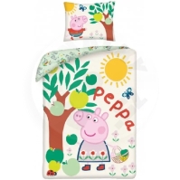 Povlečení - Prasátko Peppa Jabloň 140x200, 70x90