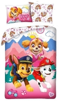 Halantex Bedding - Paw Patrol Pink 200x140, 90x70