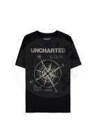 Uncharted Compass - Men&#39;s Short Sleeved T-shirt black