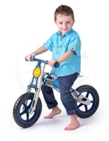 Woody Odrážedlo motorka, modrá