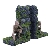 Zarážka na knihy - Lord of the Rings Gollum &amp; Smeagol 19 cm