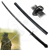 Dekorační katana "MOONVEIL" se stojánkem - Elden Ring