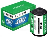 Fujifilm 136 FUJIFILM 400 36EX1 - negativní film / kinofilm (alternativa Kodak, Agfa)