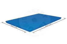 Krycí plachta na obdélníkový bazén 2,59m x 1,7m