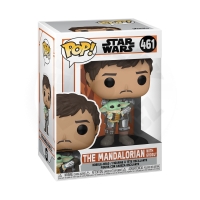 Funko Pop! Star Wars: The Mandalorian S6 - Mando with Grogu