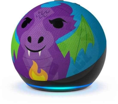 Amazon Echo Dot Kids 5th Generation - dragon