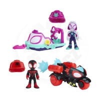 Hasbro Spiderman Marvel Spidey a jeho úžasní přátelé + 2 záchranná vozidla (1)
